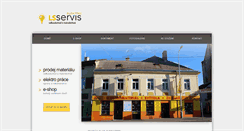 Desktop Screenshot of lsservis.cz